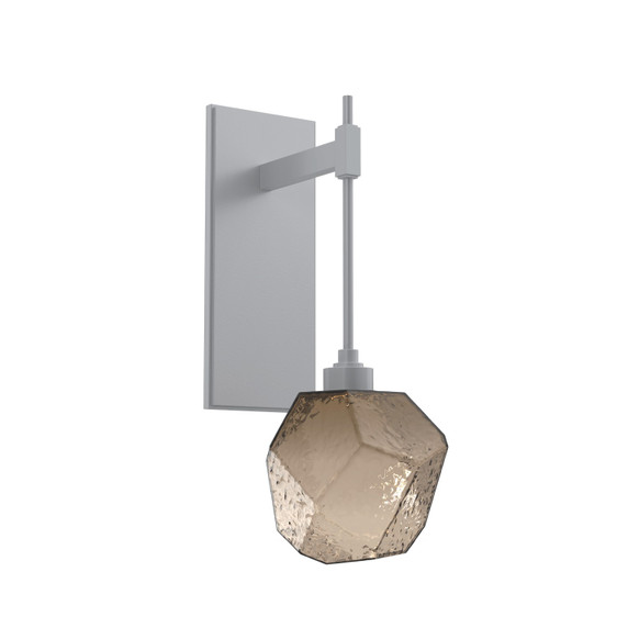 Sconces Single Glass by Hammerton Studio ( 404 | IDB0039-18-CS-B-L1 Gem ) 
