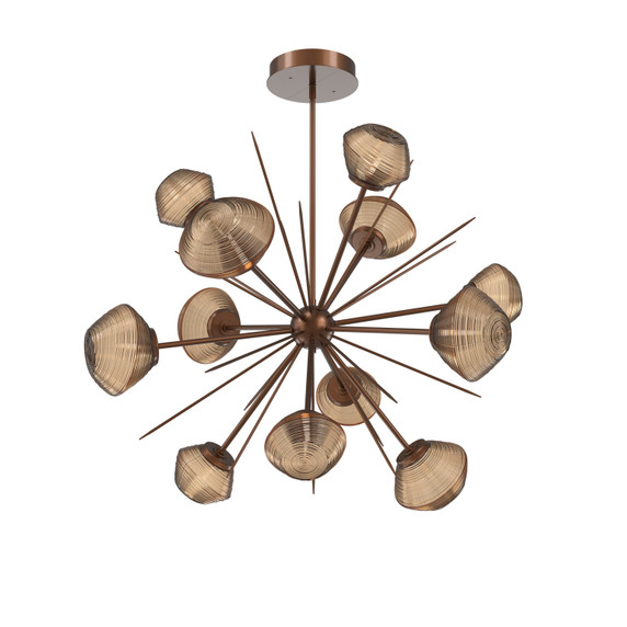Mid. Chandeliers Starburst by Hammerton Studio ( 404 | CHB0089-0B-BB-B-001-L3 Mesa ) 