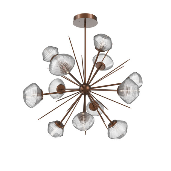 Mid. Chandeliers Starburst by Hammerton Studio ( 404 | CHB0089-0B-BB-C-001-L3 Mesa ) 