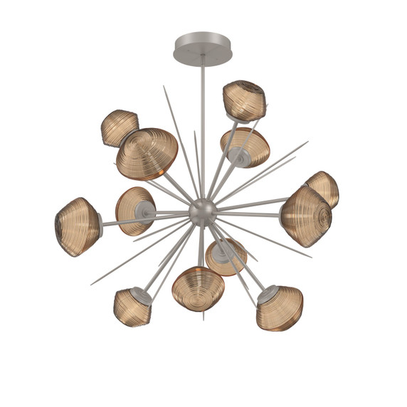 Mid. Chandeliers Starburst by Hammerton Studio ( 404 | CHB0089-0B-BS-B-001-L1 Mesa ) 