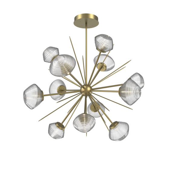 Mid. Chandeliers Starburst by Hammerton Studio ( 404 | CHB0089-0B-GB-C-001-L1 Mesa ) 
