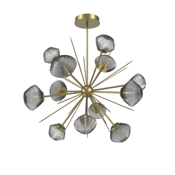 Mid. Chandeliers Starburst by Hammerton Studio ( 404 | CHB0089-0B-GB-S-001-L3 Mesa ) 