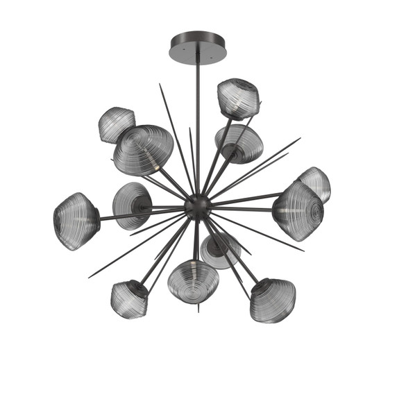 Mid. Chandeliers Starburst by Hammerton Studio ( 404 | CHB0089-0B-GP-S-001-L1 Mesa ) 