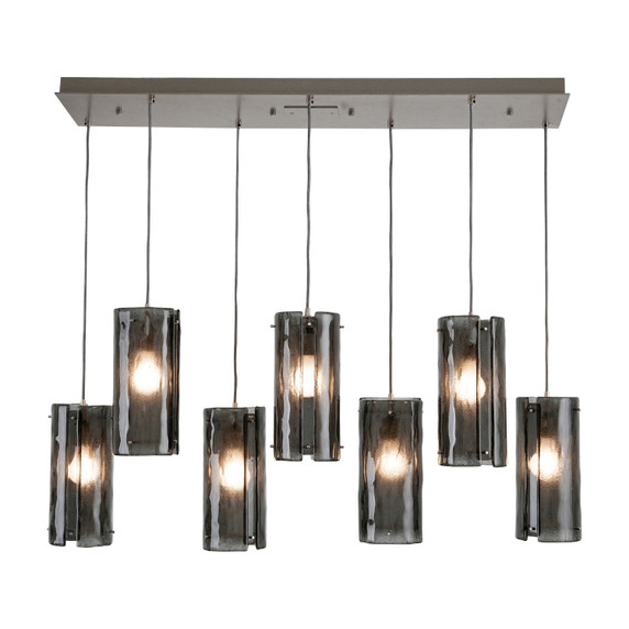 Linear/Island 4 Light + by Hammerton Studio ( 404 | PLB0044-04-CS-FG-C01-E2 Textured Glass ) 