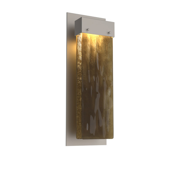 Sconces Single Glass by Hammerton Studio ( 404 | IDB0042-1A-BS-BG-L3 Parallel ) 