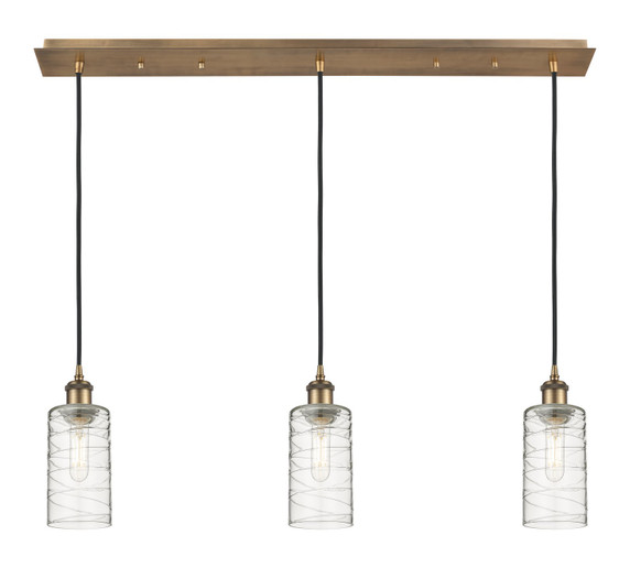 Linear/Island 3 Light Bar by Innovations ( 405 | 123B-3P-BB-G434-7DE Downtown Urban ) 
