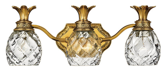 Bathroom Fixtures Three Lights by Hinkley ( 13 | 5313BB Plantation ) 
