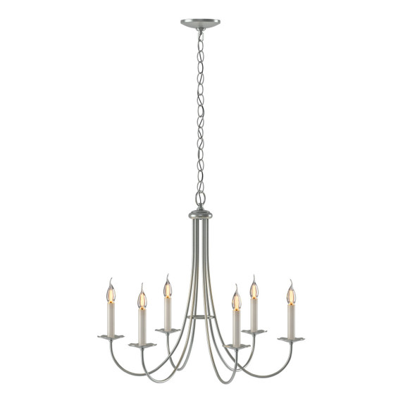 Mid. Chandeliers Candle by Hubbardton Forge ( 39 | 101160-SKT-82 Simple Lines ) 