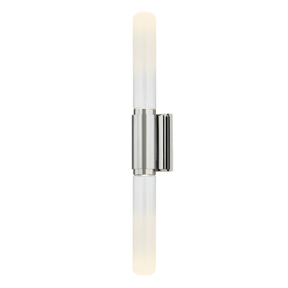 Sconces Double Glass by Hudson Valley ( 70 | 4842-PN Colrain ) 