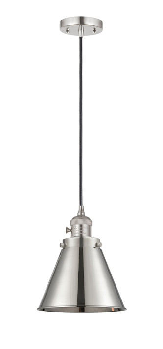 Mini Pendants Metal Shade by Innovations ( 405 | 201CSW-PN-M13-PN Franklin Restoration ) 
