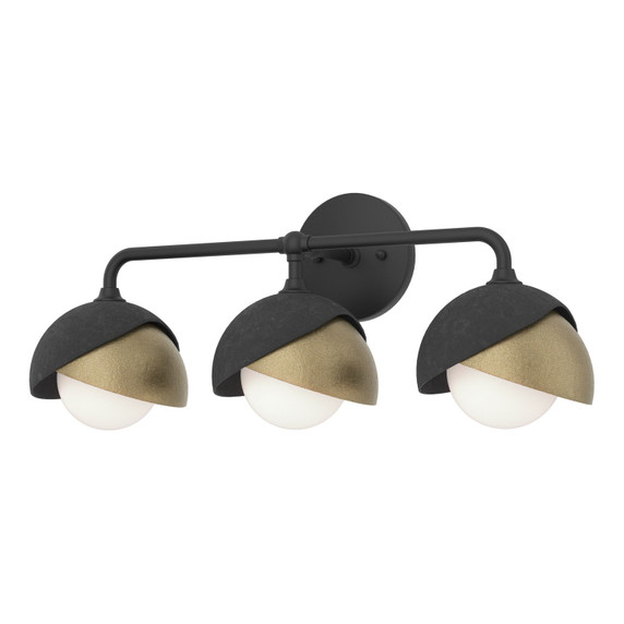 Bathroom Fixtures Three Lights by Hubbardton Forge ( 39 | 201375-SKT-10-84-GG0711 Brooklyn ) 