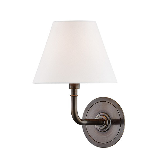 Sconces Single Candle by Hudson Valley ( 70 | MDS600-DB Signature No.1 ) 