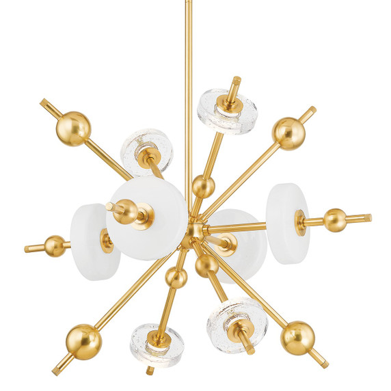 Mid. Chandeliers Starburst by Hudson Valley ( 70 | 8132-AGB Maynard ) 