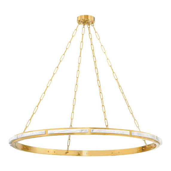 Large Chandeliers Ring/Halo by Hudson Valley ( 70 | 8148-AGB Wingate ) 