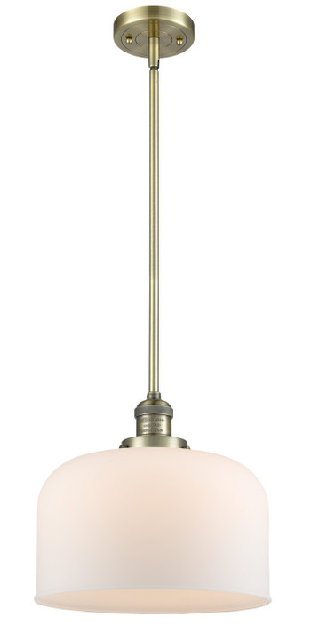 Pendants Glass Down by Innovations ( 405 | 201S-AB-G71-L-LED Franklin Restoration ) 