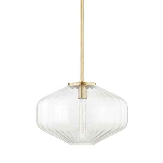 Pendants Fabric Shade by Hudson Valley ( 70 | 1518-AGB Bennett ) 