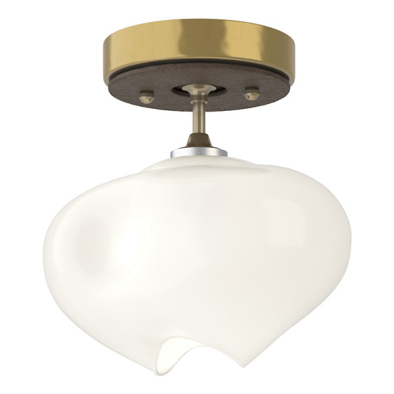 Semi-Flush Mts. Glass Down by Hubbardton Forge ( 39 | 121372-SKT-86-05-FD0710 Ume ) 