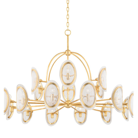 Large Chandeliers Glass Shade by Hudson Valley ( 70 | 1550-VGL Danes ) 