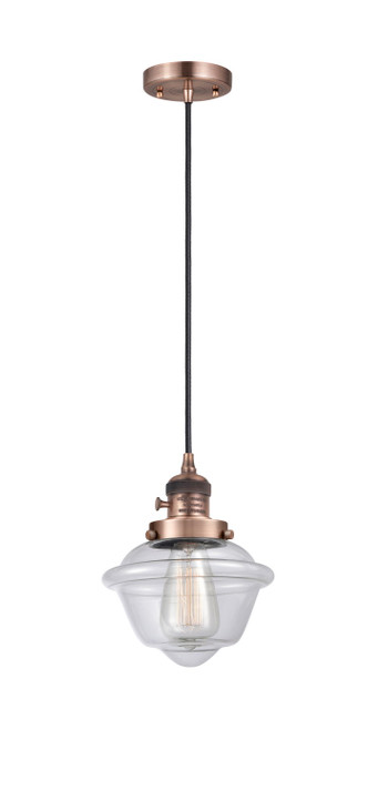 Mini Pendants Glass Down by Innovations ( 405 | 201CSW-AC-G532-LED Franklin Restoration ) 