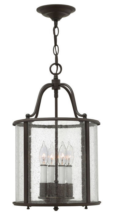 Foyer/Hall Lanterns Glass w/Frame by Hinkley ( 13 | 3474OB Gentry ) 