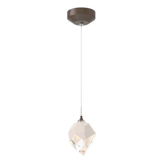 Mini Pendants Glass Down by Hubbardton Forge ( 39 | 161188-SKT-STND-05-WP0754 Chrysalis ) 