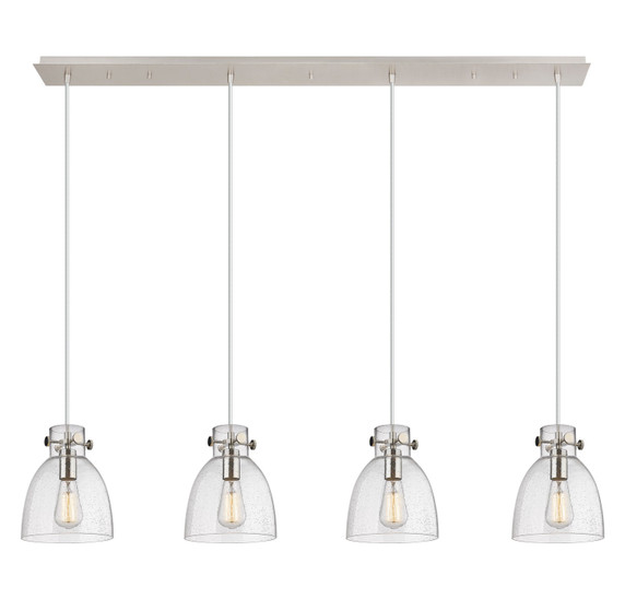 Linear/Island 4 Light + by Innovations ( 405 | 124-410-1PS-PN-G412-8SDY Downtown Urban ) 