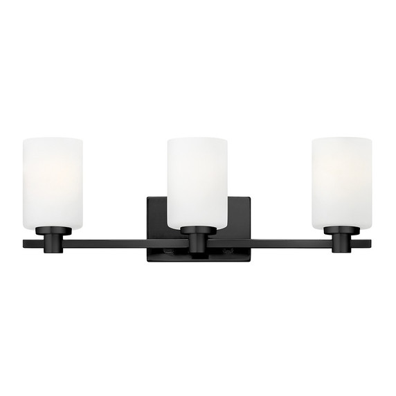 Bathroom Fixtures Three Lights by Hinkley ( 13 | 54623BK Karlie ) 