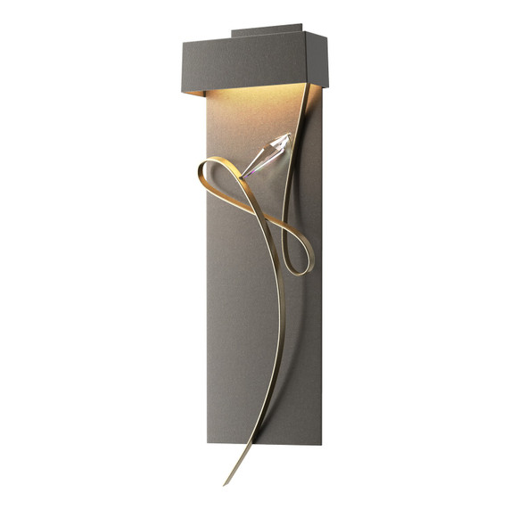 Sconces Metal by Hubbardton Forge ( 39 | 205440-LED-07-84-CR Rhapsody ) 