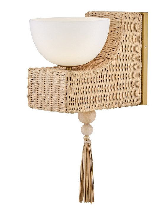Sconces Single Glass by Hinkley ( 13 | 55190LCB-LL Thalia ) 