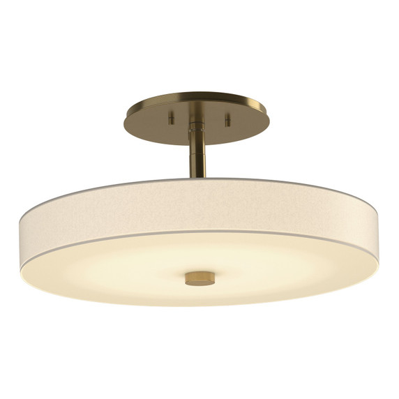 Semi-Flush Mts. Drum Shade by Hubbardton Forge ( 39 | 126803-LED-86-SH1971 Disq ) 