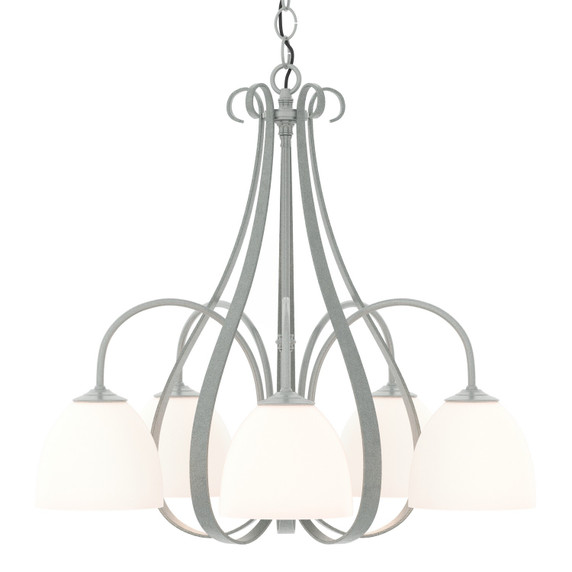 Mid. Chandeliers Glass Down by Hubbardton Forge ( 39 | 101445-SKT-82-GG0001 Sweeping Taper ) 