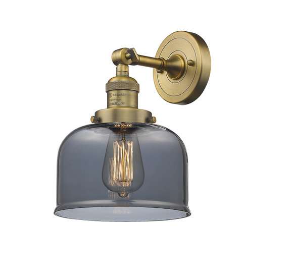 Sconces Single Glass by Innovations ( 405 | 203-BB-G73 Franklin Restoration ) 