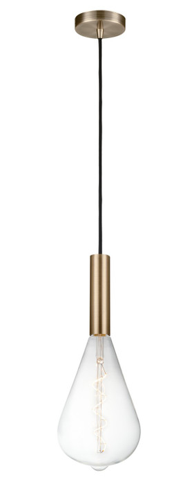 Mini Pendants Glass Down by Innovations ( 405 | 198-1P-AB-BB164LED Auralume ) 