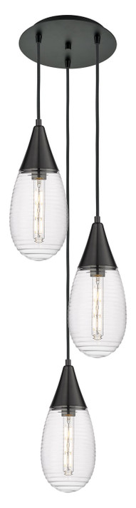Pendants Multi-port/Cascade by Innovations ( 405 | 113-450-1P-BK-G450-6SCL Downtown Urban ) 