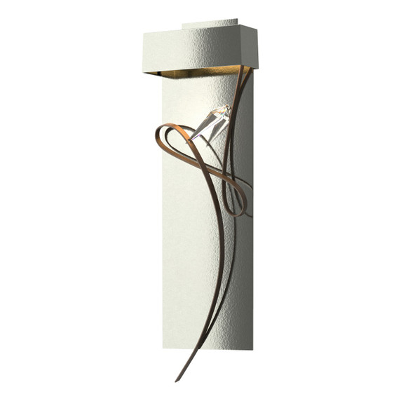 Sconces Metal by Hubbardton Forge ( 39 | 205440-LED-85-05-CR Rhapsody ) 