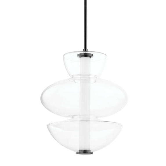 Pendants Glass Down by Hudson Valley ( 70 | 5319-BLNK Palermo ) 