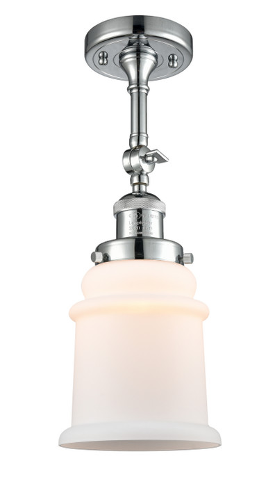Semi-Flush Mts. Glass Down by Innovations ( 405 | 201F-PC-G181 Franklin Restoration ) 