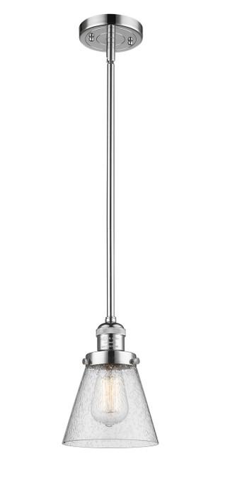 Mini Pendants Glass Down by Innovations ( 405 | 201S-PC-G64-LED Franklin Restoration ) 