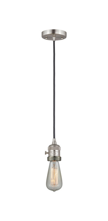 Mini Pendants Exposed Lamps by Innovations ( 405 | 201CSW-SN Franklin Restoration ) 