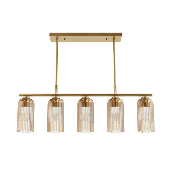Linear/Island 4 Light + by Hunter ( 47 | 13233 Beverly Glen ) 