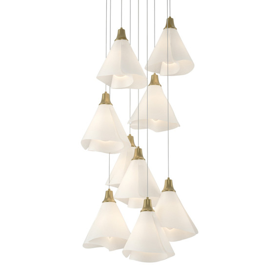 Pendants Multi-port/Cascade by Hubbardton Forge ( 39 | 131102-SKT-LONG-86-SH1987 Mobius ) 