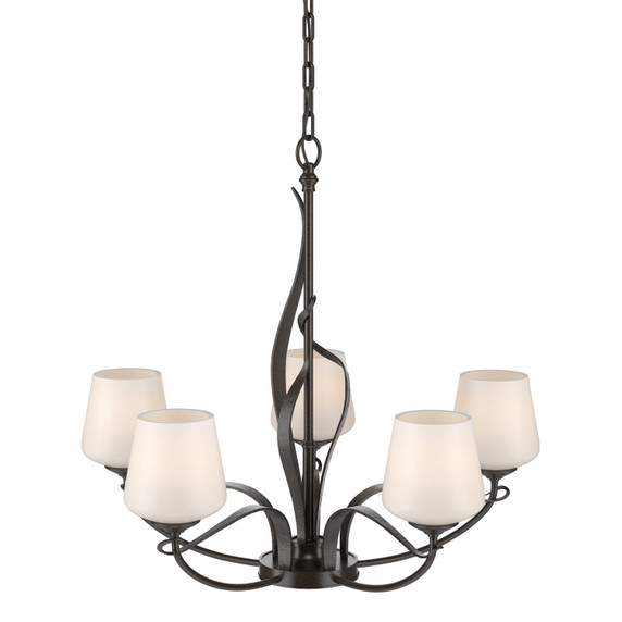 Mid. Chandeliers Glass Up by Hubbardton Forge ( 39 | 103040-SKT-14-GG0236 Flora ) 