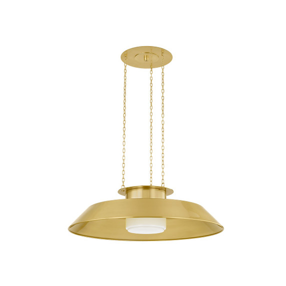 Pendants Metal Shade by Hudson Valley ( 70 | 8832-AGB Woodrow ) 