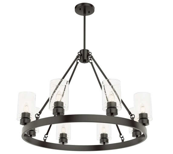 Mid. Chandeliers Glass Up by Hunter ( 47 | 19011 Hartland ) 