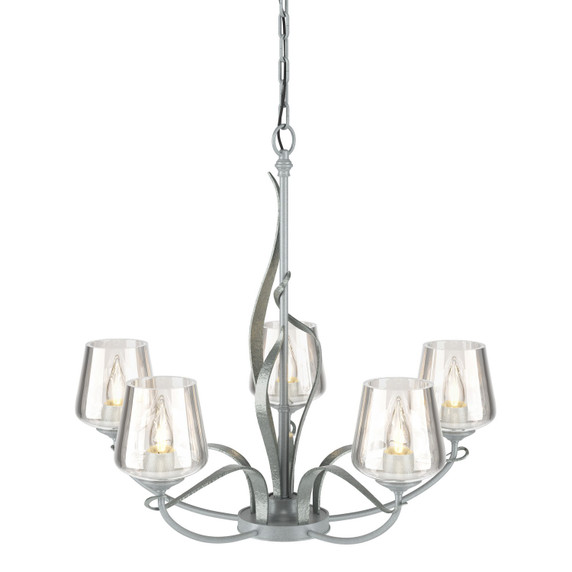 Mid. Chandeliers Glass Up by Hubbardton Forge ( 39 | 103040-SKT-82-ZM0236 Flora ) 