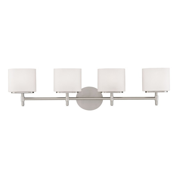 Bathroom Fixtures Four Lights by Hudson Valley ( 70 | 8904-SN Trinity ) 