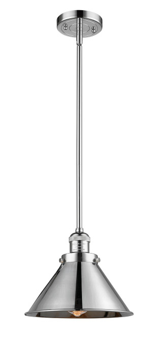 Pendants Metal Shade by Innovations ( 405 | 201S-PC-M10-PC-LED Franklin Restoration ) 
