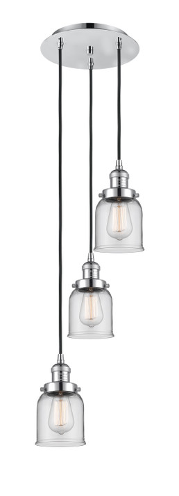Mini Pendants 3 Light Cluster by Innovations ( 405 | 113F-3P-PC-G52 Franklin Restoration ) 