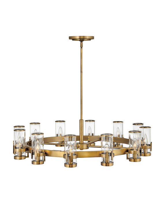 Mid. Chandeliers Glass Up by Hinkley ( 13 | 38109HB Reeve ) 