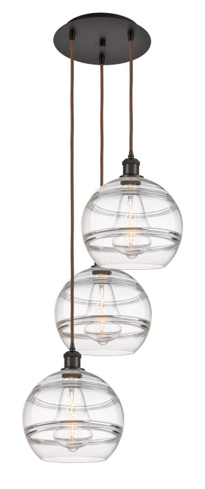 Pendants Multi-port/Cascade by Innovations ( 405 | 113B-3P-OB-G556-10CL Ballston ) 